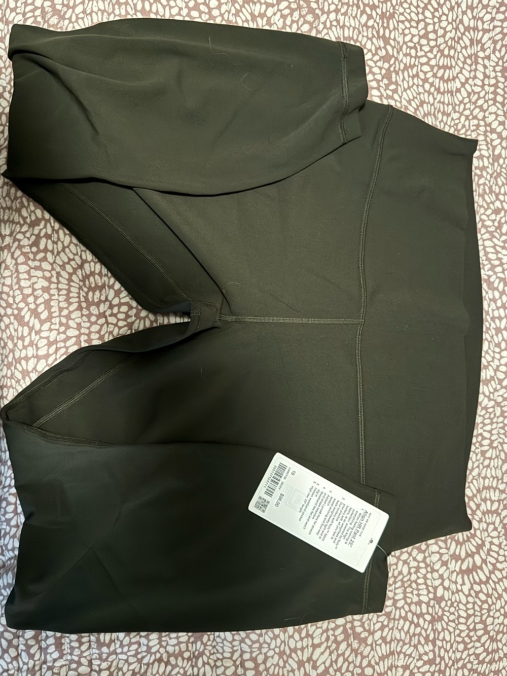 Lululemon 25 align nwt dark olive